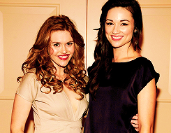 adoringcrystal-blog:  Crystal Reed   Holland Roden 