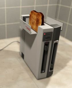 inspirezme:  NES toaster by MyBurningEyes [via: ufunk]