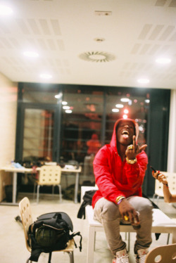 saralovespolaroids:  A$ap Rocky, Barcelona