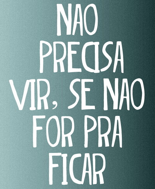 Entre tantos corpos com a mesma ferida, resista!