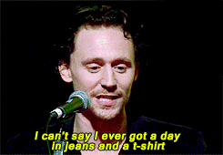 mishasteaparty:  My day begins with getting strapped into Loki’s buckles and belts