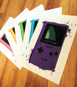 it8bit:  Game Boy Colors Created by Miles