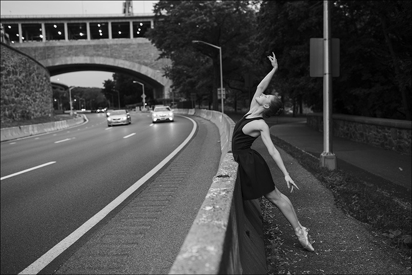 ballerinaproject:  Abigail - George Washington Bridge Become a fan of the Ballerina