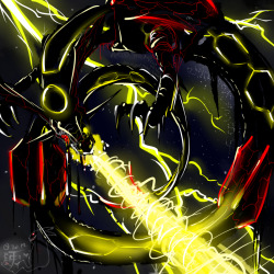 ahh–real-pokemon:  Rayquaza 