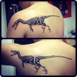 yes-ze-did:  fuckyeahtattoos:  My first tattoo. Jurassic Park was essentially my childhood up until I was about 10 or 11, and now it’s with me forever. My favorite part is the “roaring” effect when my arm lifts up. Carried out by Koren Smoke at