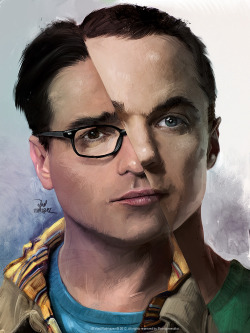 vladrodriguez:  The Art The Big Bang Theory by Vlad Rodriguez Pixeldomestiko