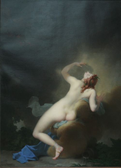 artandopinion:  Jupiter and Io Jean-Baptiste Regnault 