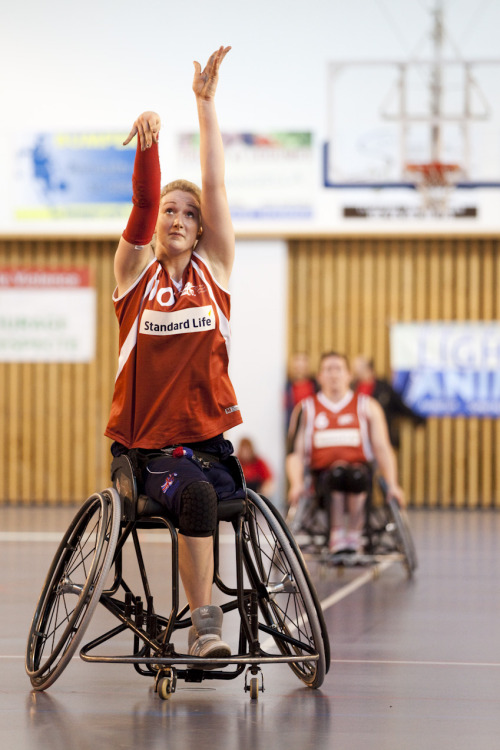 Amy Conroy 19 year old LAK wheelchair basketballer from the UK.  She lost the leg at 13.