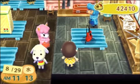 animalcrossing3dsnews:  Nintendo Direct 29/08/2012 Animal Crossing 3DS has been slated to be released on the 8th of November 2012 in Japan. Some new features shown were: QR codes to share outfit designs Wallpaper to change the exterior of your house New