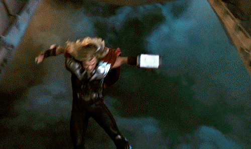 black-nata:  vforvet:  What if Thor saw this when he arrived on that plane  “hey,