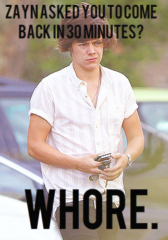Grumpy Harry being a bitch                       