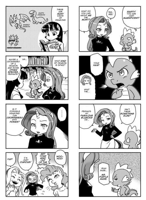 XXX MLP 4KOMA 3 Thanks for Translation by dracorunan photo