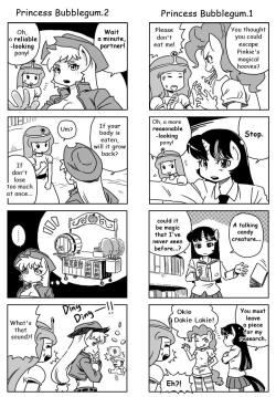  MLP 4KOMA 8~10  MLP X Adventure time  