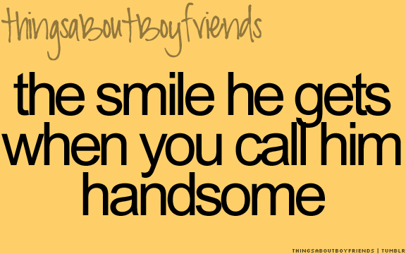 Things About Boyfriends