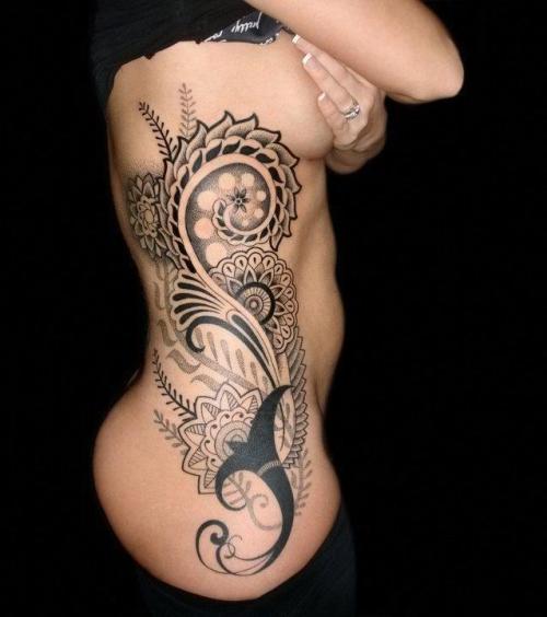 side tattoo