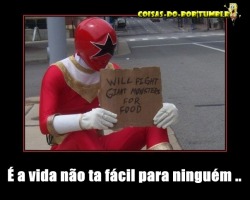 coisas-do-bob:  nem por Power Ranger VERMELHO 