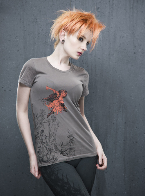 ulorinvex:  On a much more light-hearted note, I just shot these gorgeous T-Shirts that were produced by Century Guild for their booth at the San Diego Comic Con. They very kindly gave me some samples on the last day and I promised I would shoot them