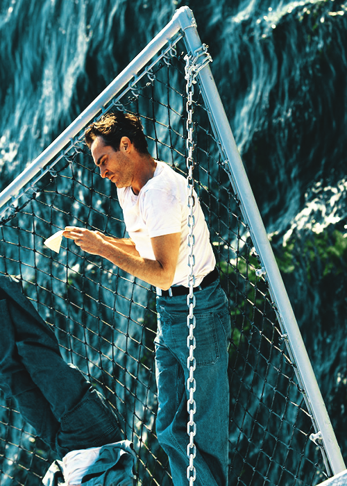 tarkowski:  Joaquin Phoenix in The Master 