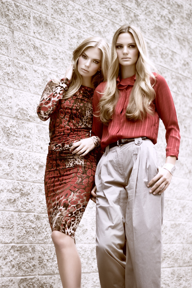 Models: Becky Billman &amp; Kristen Randol (Next Model Management LA)Photographer: Via