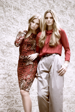 Models: Becky Billman &Amp;Amp; Kristen Randol (Next Model Management La)Photographer: Via