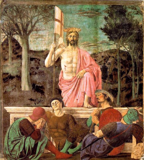 dominusvenustas: Piero della Francesca, Resurrection, 1450 Every day of our lives, especially the tr