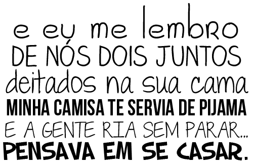 Tudo isso com você...