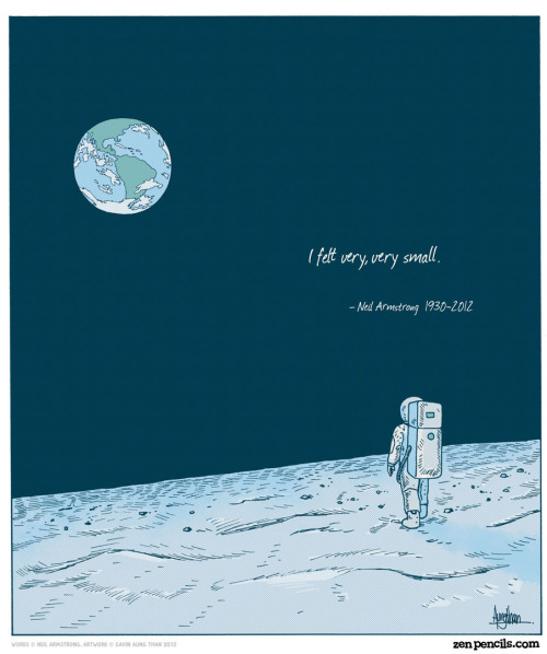 oldblueeyes:  Neil Armstrong: A giant among men. (x) 