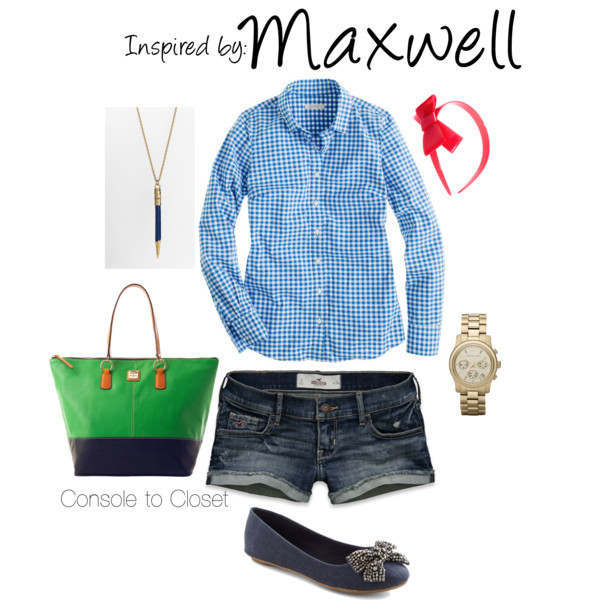 Maxwell (Scribblenauts) by ladysnip3r featuring long sleeve shirts This outfit is inspired by Maxwell of Scribblenauts. I wanted to do a preppy take on his mismatched outfit and chose denim shorts with a light blue shirt. I also chose a green bag and...