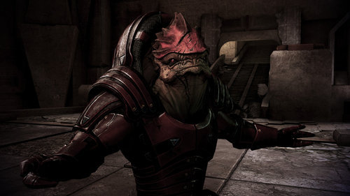 clairelessly:  The only justifiable reason to hate Urdnot Wrex is because oh wait there is none.  