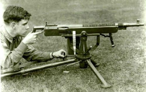 The First American Machine Gun — The Browning M1895Invented by famous gun designer John Browni