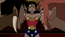 Wonder Woman vs. A bunch of other bitches&hellip; I remember screaming like a