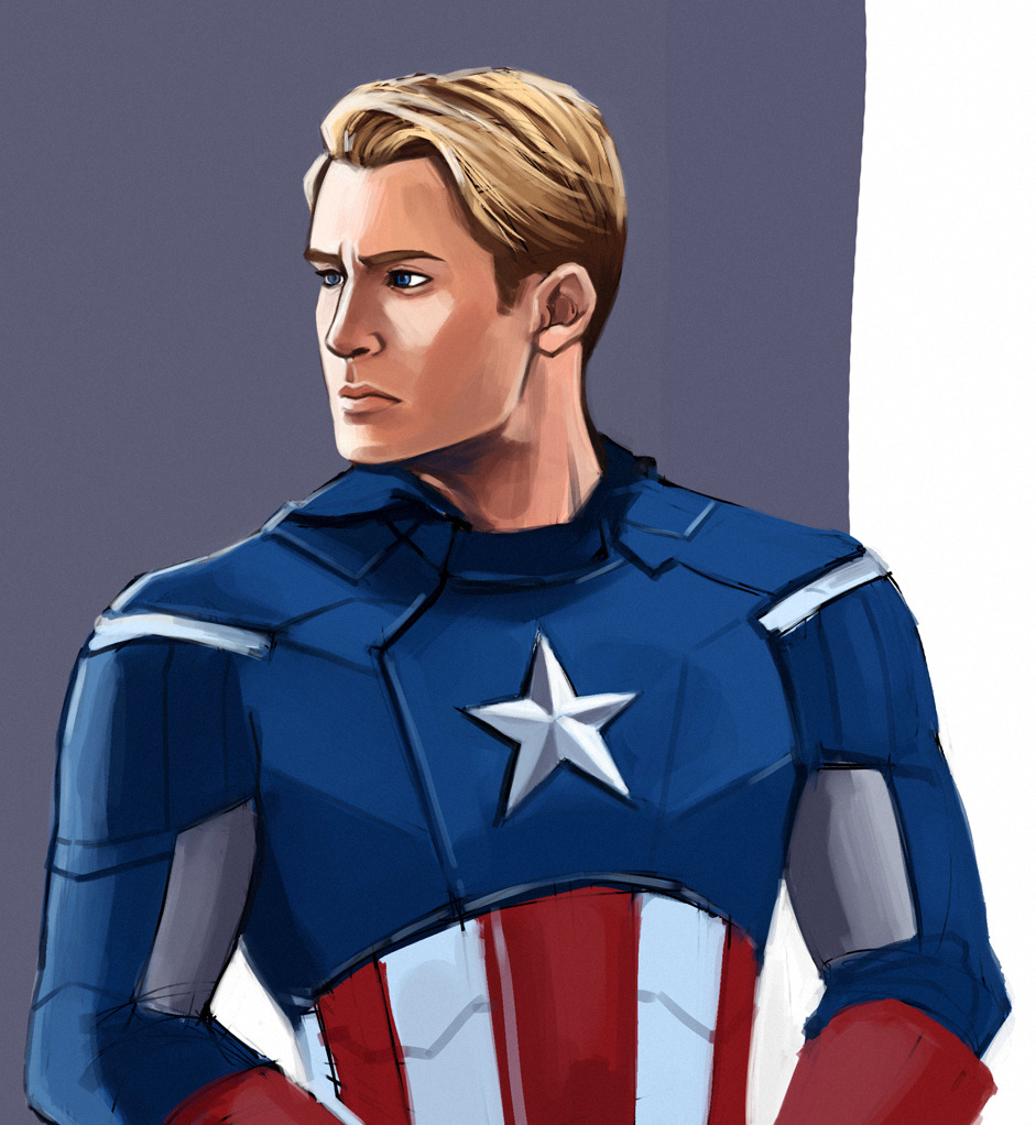 UNPROFESSIONAL ARTIST  Sketch 16 Captain Steve Rogers   chrisevansonline      teamcevans cevansnews chrisevans  captainamerica steverogers steverogersxtonystark marvel mcu  robertdowneyjr tomholland2013 chrishemsworth scarlett 