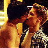 kinneysexual:   Anonymous asked: favorite Brian and Justin kisses.  