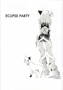 Eclipse Party by Dowman Sayman An original yuri h-manga one shot that contains kemonomimi (nekomata/cat), large breasts, small breasts, pubic hair, censored, breast sucking, fingering, penetration with tail. EnglishMinus: http://minus.com/lPuXb5XCdAndI