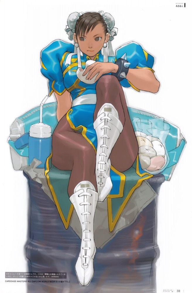 春麗 あきまん アートパネル 複製原画