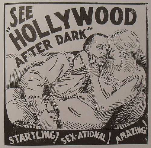 Hollywood after dark…