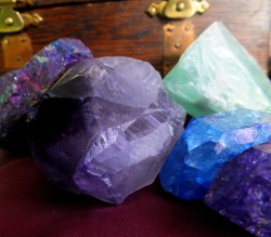 cinereolupus:  some of my crystals :) 