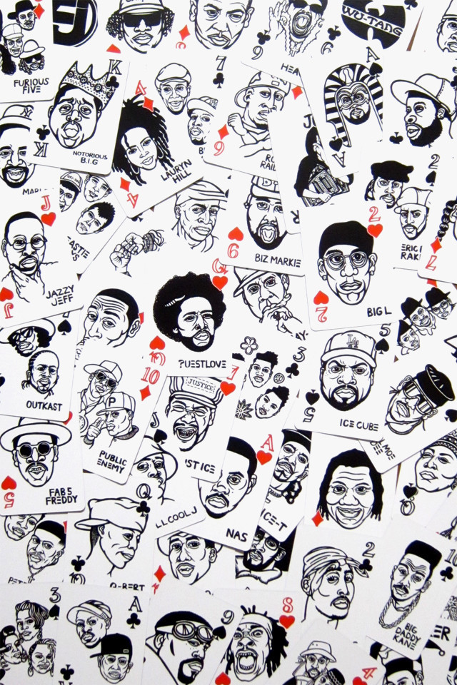 MYNORITY CLASSICS x SAYORI WADA HIP HOP PLAYING CARDS Tokyo-based brand MYNORITY