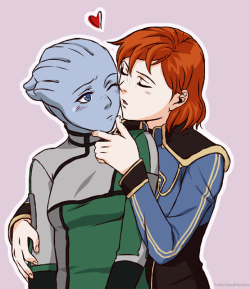 fuckyeahtsoni:  More kissy by ~FolksNeedHeroes