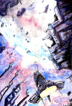 Grimdarkcake:  My Art For The Avengers Reverse Big Bang. Now With An Awesome Fic