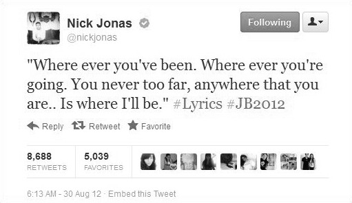 hopelessfornemi:  Where ever you’ve been Where ever you’re going You’re never