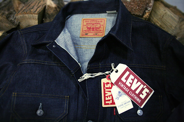 quality-goods:  The real deal.  Levi’s Vintage Clothing 1953 type-2 raw selvedge