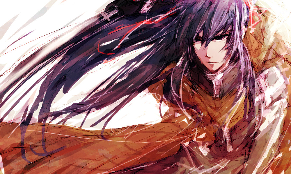 whitemagicbunny:  lupus—nocte:  Kanda Yuu by 砌@伏羲病 