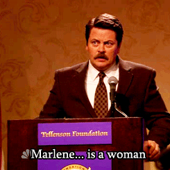 digi-pi:  I refuse to lather Marlene up, kiss her ring like everybody else. Instead,