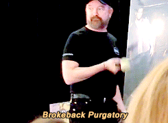mishasteaparty:  Fan: My question is, what are Dean and Cas doing to pass all the