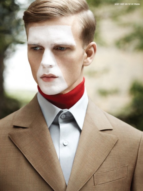 requestmodels:  Benjamin Eidem for 10 Men Magazine photographed by Paul Wetherell