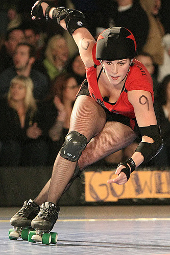 Roller skating babes