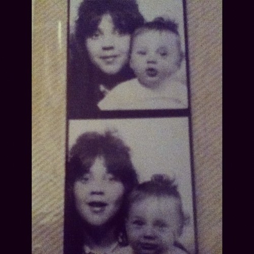 And even though I act crazy, I gotta thank the Lord that you made me #mom #tbh #80s #photobooth  (Taken with Instagram)