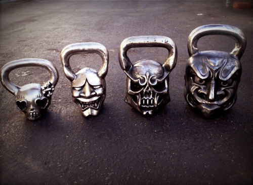 fuckyeahcrossfit:  Demon Bells. Click pic for link.  “exercise your demons”