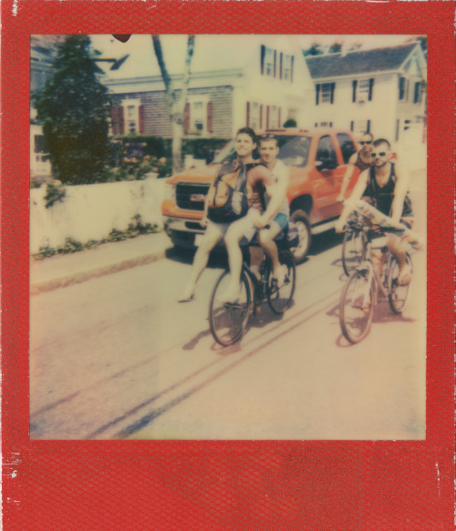8/17/2012
Commercial St., Provincetown, MA
Polaroid Sun 600 with PX 680 Color Shade Cool, Rainbow Block Edition